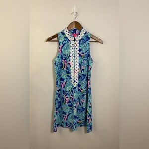 Lilly Pulitzer June Shift in Turtle Villa Dress Size 00